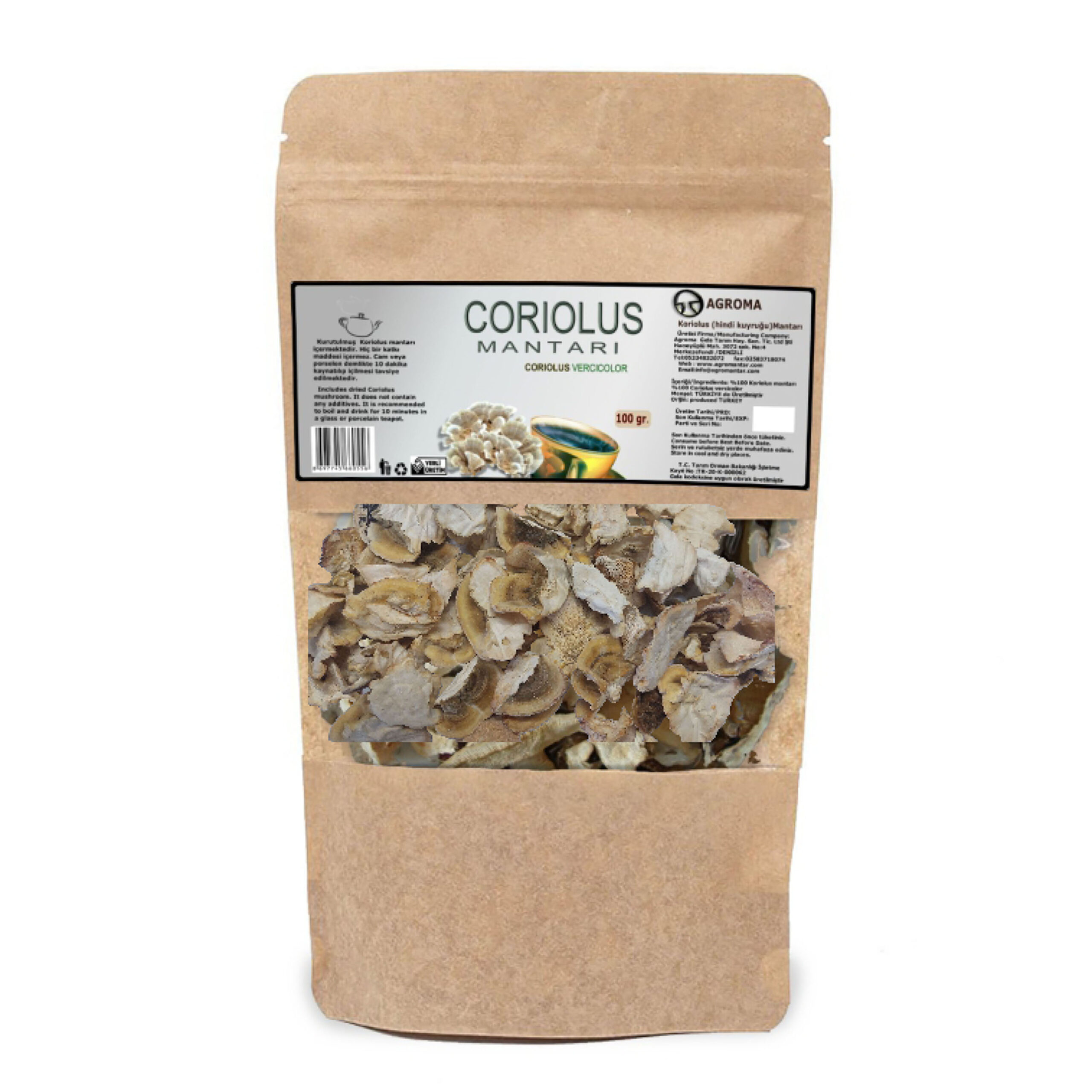 Koriolus Naturel 100g